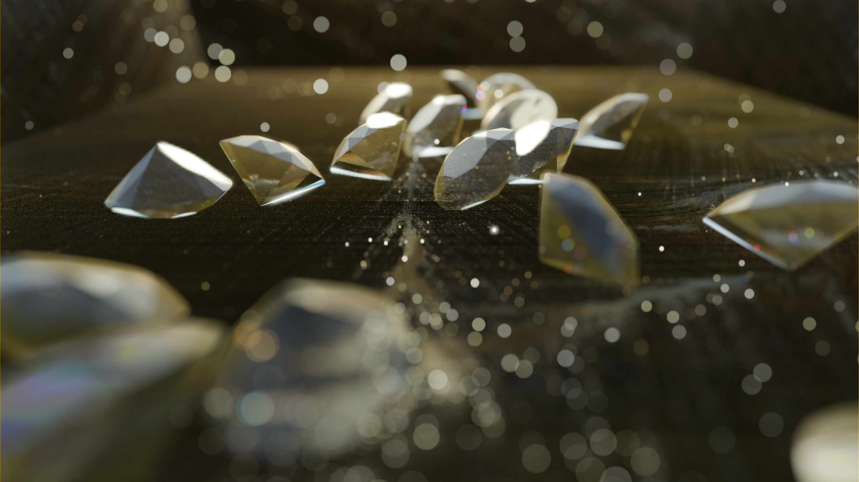 Diamond mesh and shader for fast render preview image 2